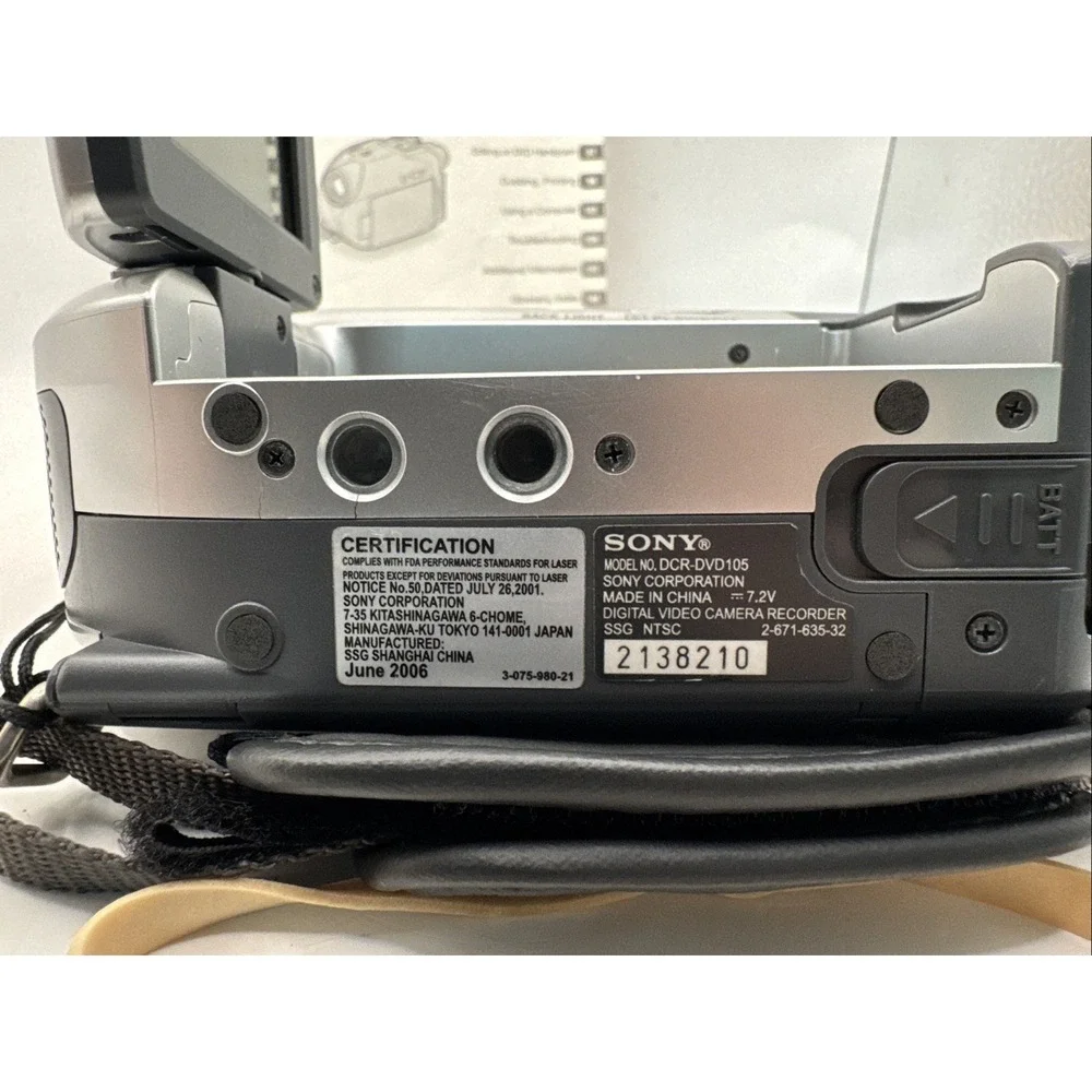 Sony Handycam DCR-DVD105 Camcorder